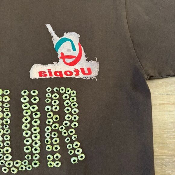 Travis Scott Official Brown Utopia Tour Shirt Size XL VIP Exclusive Merchandise - Picture 6 of 7